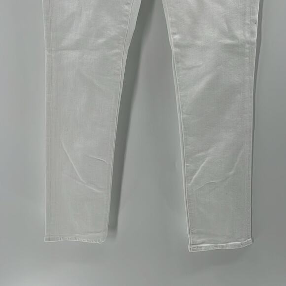 AG Adriano Goldschmied Mari High Rise Slim Straight Jeans - White - 23 - NWT - Picture 3 of 8